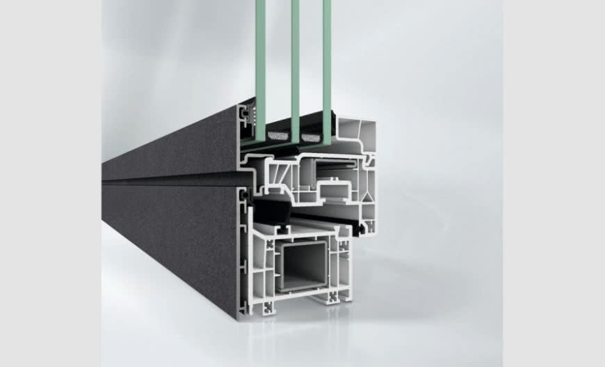 Okno Schüco Symbiotic - doskonałe połączenie aluminium i PVC 