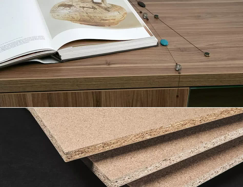 Płyta wiórowa jest podstawowym materiałem przeznaczonym do produkcji mebli. fot. Swiss Krono Płyta wiórowa jest podstawowym materiałem przeznaczonym do produkcji mebli. fot. Swiss Krono