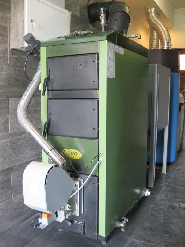 Kocioł SAS z palnikiem Eco-palnik Uni-Max-25 kW Kocioł SAS z palnikiem Eco-palnik Uni-Max-25 kW