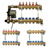 Rozdzielaczowy układ mieszający z zaworem trójdrogowym UMRc