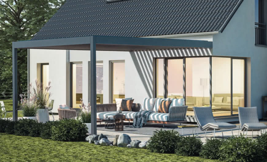 Pergola automatyczna - ciesz się tarasem przez cały rok