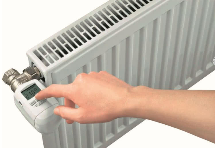 Elektroniczne głowice na grzejnikach
